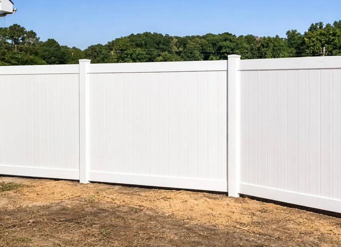 Vinyl Privacy Fencing. Vinyl Privacy Fencing.