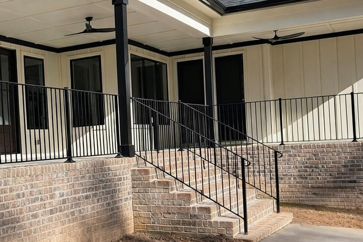 Ornamental Aluminum Railing. Ornamental Aluminum Railing.